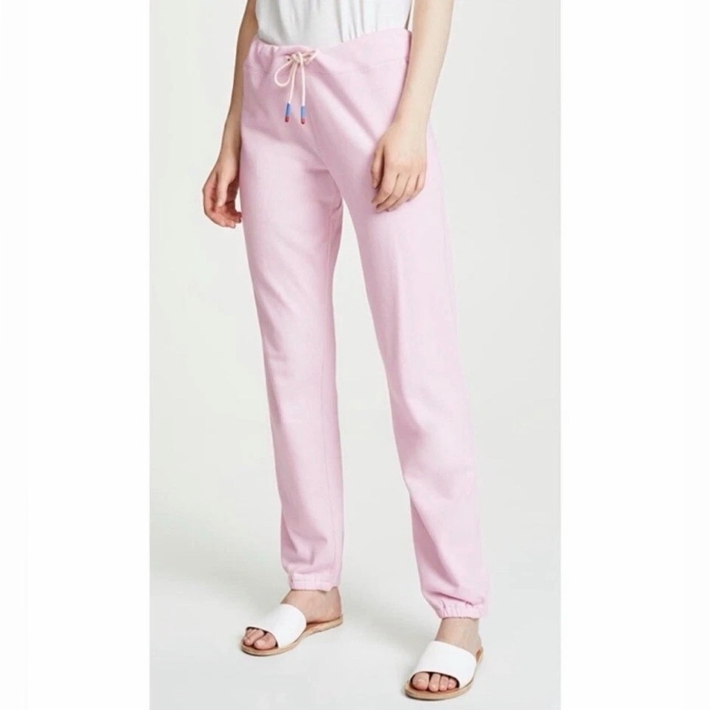 Tory Sport Light Pink Cotton Cashmere Jogger Sweatpants Women's Small